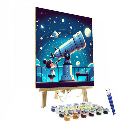 Starry Night Observatory Paint By Color