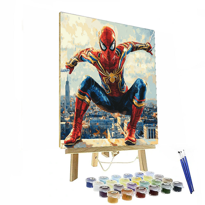 Tom Holland: Swinging Through Life As Spider-man Paint By Color