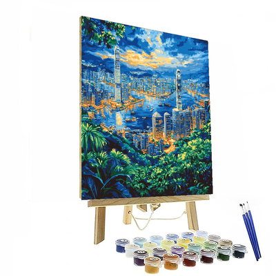 Hong Kong's Victoria Peak Paint By Numbers Kits