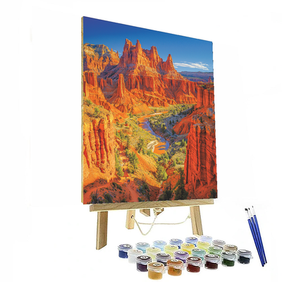 Charyn Canyon - Kazakhstan Paint By Numbers Kits