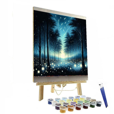 Starry Forest Retreat Paint By Numbers Kits