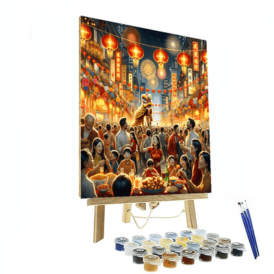 Chinese New Year - China Painting By Numbers Kit