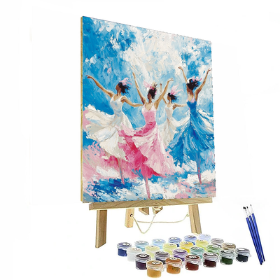 Edgar Degas Inspired The Colorful Dance  Paint By Numbers