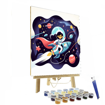 Galaxy's Guardian Painting Number Kit