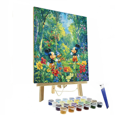 Mickey And Friends Forest Adventure - Disney Inspired Numbered Painting Kits