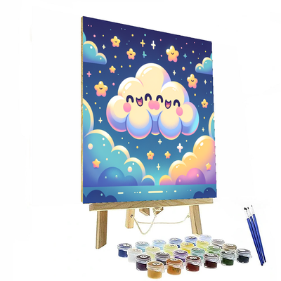 Sweet Dream Cloud Paint By Number