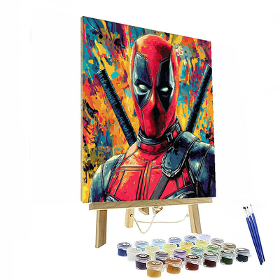 Ryan Reynolds: The Witty Charm Of Deadpool Paint By Color