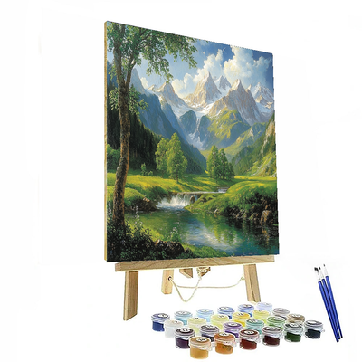 Bierstadt Inspired The Great Outdoors  Number Painting