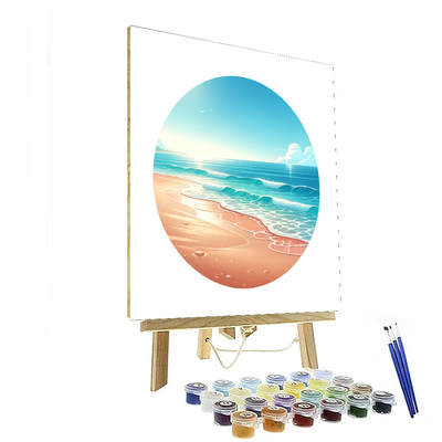 Breezy Ocean Breeze DIY Paint By Numbers