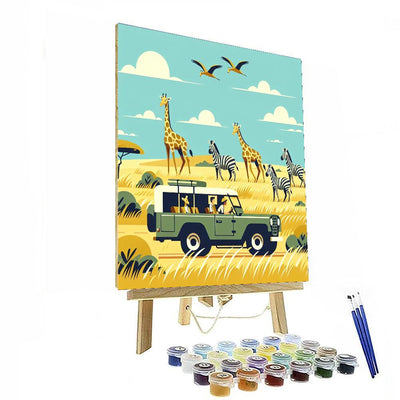 Safari Expedition Quest Paint By Color