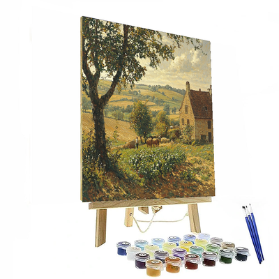 Jean-François Millet Inspired Reflections Of The Past  Painting By Numbers Kit