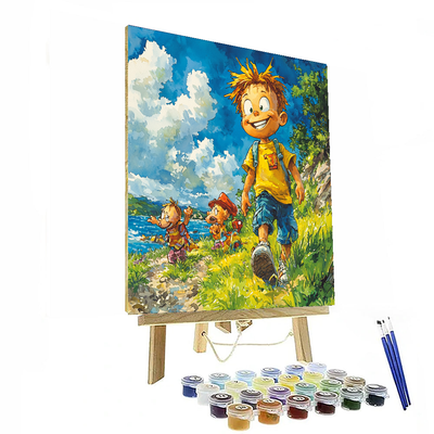 Rugrats Tommy's Playful Adventure - Disney Inspired Numbered Painting Kits