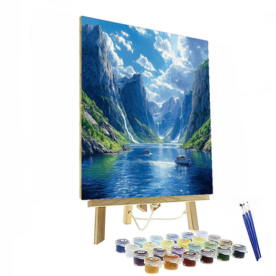 Norwegian Fjords Numbered Painting Kits