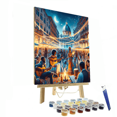 Notte Bianca - Italy Painting By Numbers Kit