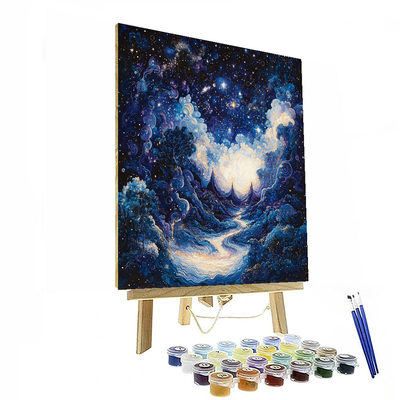 Salvador Dalí Inspired Celestial Dreamscapes  Paint By Numbers Kits