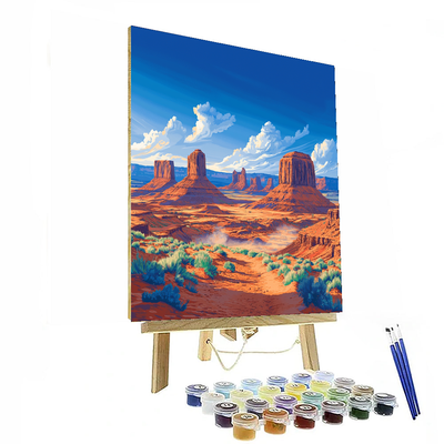 Monument Valley - Arizona, Usa DIY Paint By Numbers