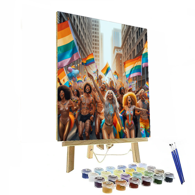 Harvey Milk Day - California, Usa Painting By Numbers Kit