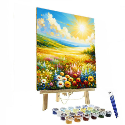 Sunny Meadow Retreat Numbered Painting Kits