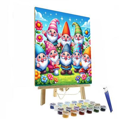 Incredible Garden Gnomes Paint By Number