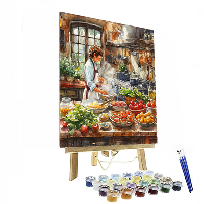 Ratatouille's Culinary Adventure - Disney Inspired Paint By Numbers Kits