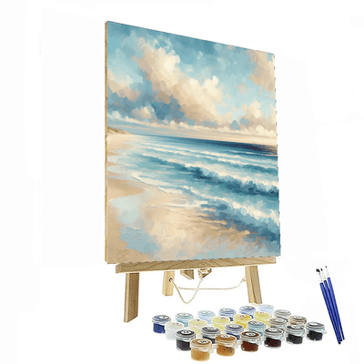 Ethereal Ocean Breeze Painting Number Kit