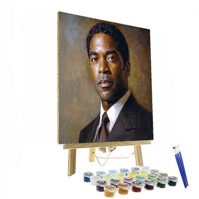 Denzel Washington: The Resonating Voice Of Excellence Paint By Number