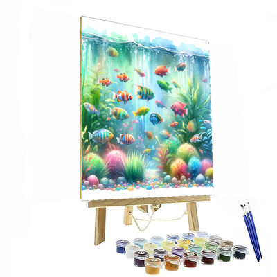 Bubbly Fish Tank Paint By Numbers Kits