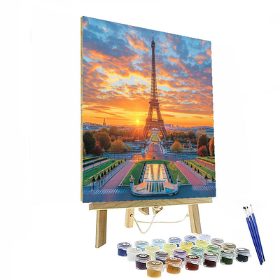 Eiffel Tower - Paris, France Paint By Number