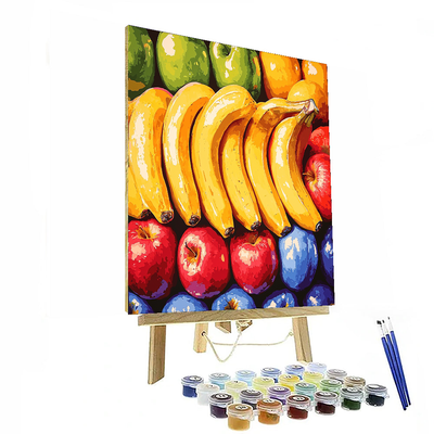 Andy Warhol Inspired Retro Pop Fruits  Paint By Numbers Kits