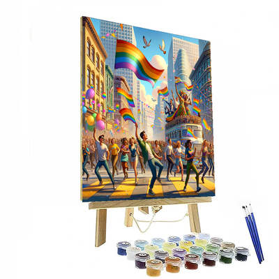 San Francisco Pride - United States Painting By Numbers Kit