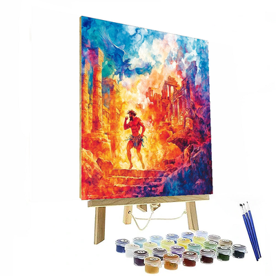 Hercules' Legendary Journey - Disney Inspired Paint By Color