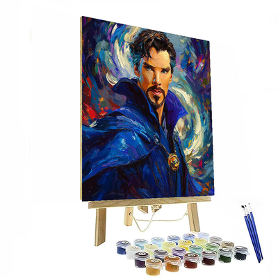 Benedict Cumberbatch: Master Of Mystical Marvels Painting Number Kit