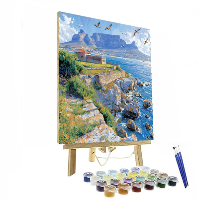 Robben Island - Cape Town Painting Number Kit