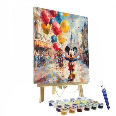 Mickey's Magical Parade - Disney Inspired Painting By Numbers Kit