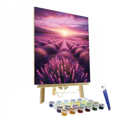 Dreamy Lavender Dreamscape Paint By Number