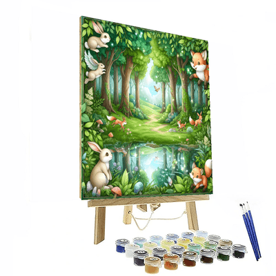 Enchanting Woodland Friends Paint By Color