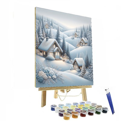 Winter Wonderland Fantasy Paint By Number