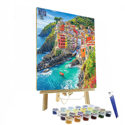 Cinque Terre Villages Paint By Numbers Kits