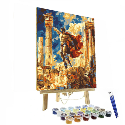 Hercules' Ancient Trials - Disney Inspired Paint By Number