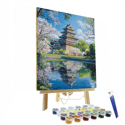 Osaka Castle DIY Paint By Numbers