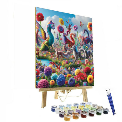 Whimsical Meadow Fantasy Paint By Numbers Kits