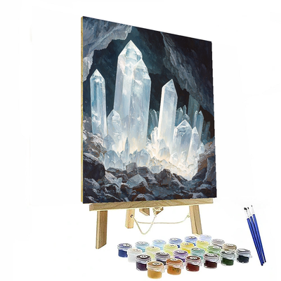 Cave Of The Crystals, Naica Painting Number Kit