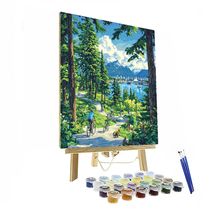 Stanley Park - Vancouver, Canada Numbered Painting Kits