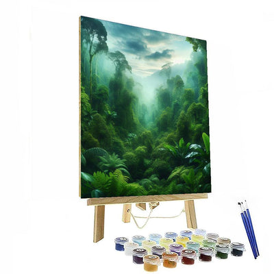 Gentle Rainforest Haven Paint By Numbers Kits