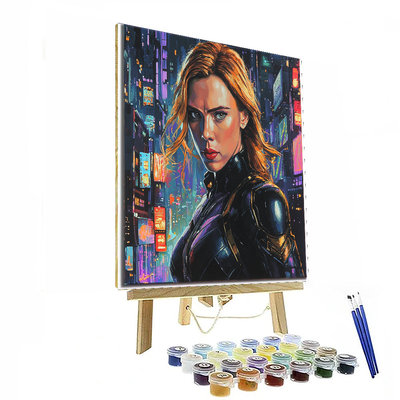 Scarlett Johansson: The Enigmatic Legacy Of Black Widow Numbered Painting Kits