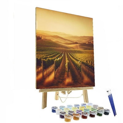 Tuscan Vineyard Retreat DIY Paint By Numbers