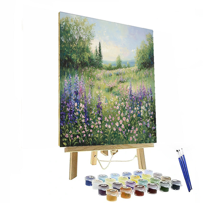 Claude Monet Inspired Ethereal Meadows  DIY Paint By Numbers