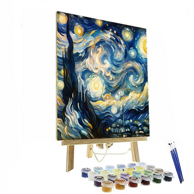 Van Gogh's Starry Elegance DIY Paint By Numbers