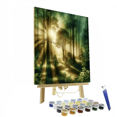 Enchanting Woodlands Painting By Numbers Kit