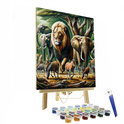 Majestic Animal Kingdom DIY Paint By Numbers